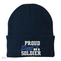 Proud Dad of A Soldier Beanie thumb 0