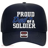 Proud Dad of A Soldier Hat thumb 0