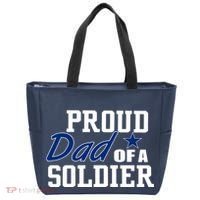 Proud Dad of A Soldier Tote Bag thumb 0