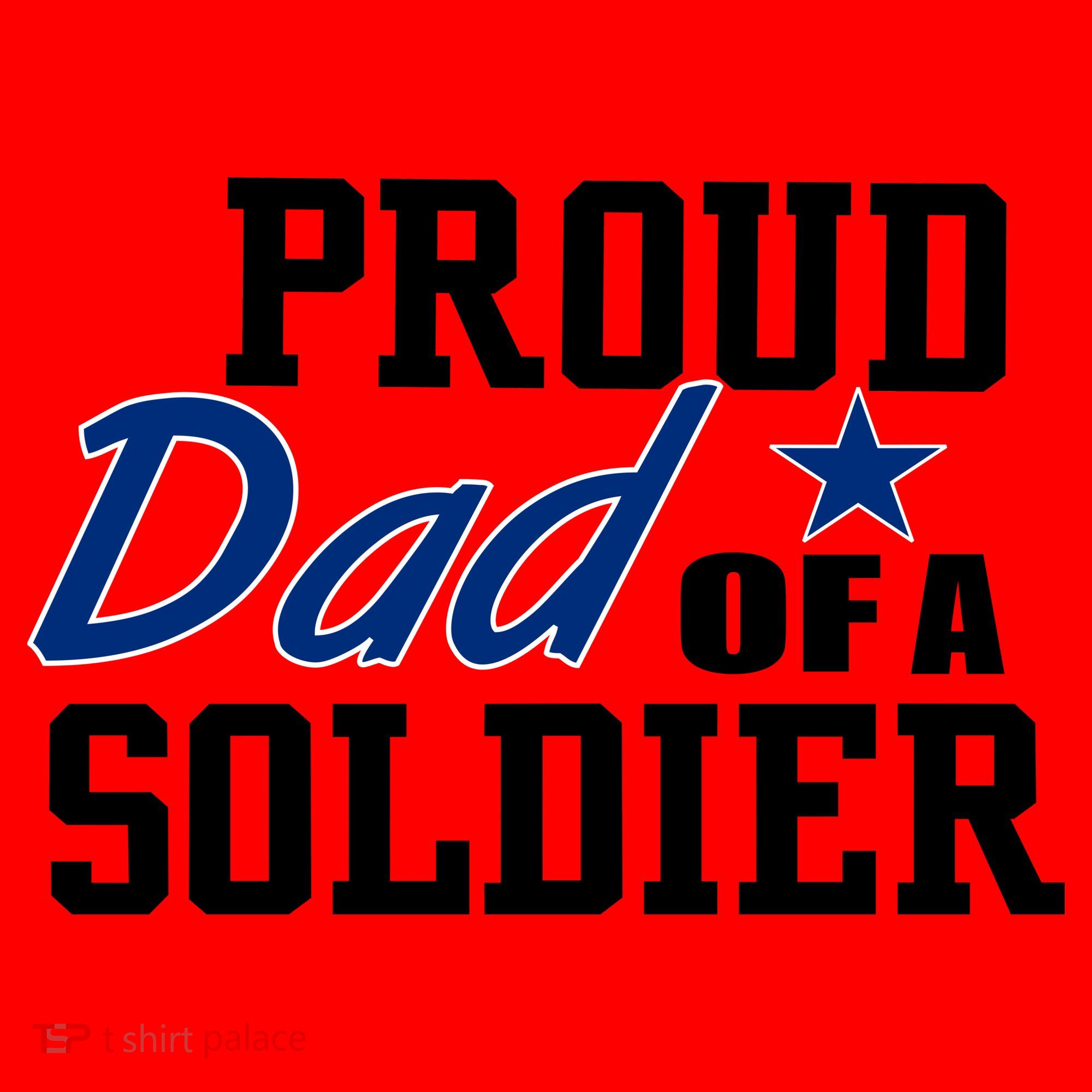 Proud Dad of A Soldier Santa Hat