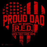Proud Dad We Wear RED Until They Come Home Coffee Mug thumb 5