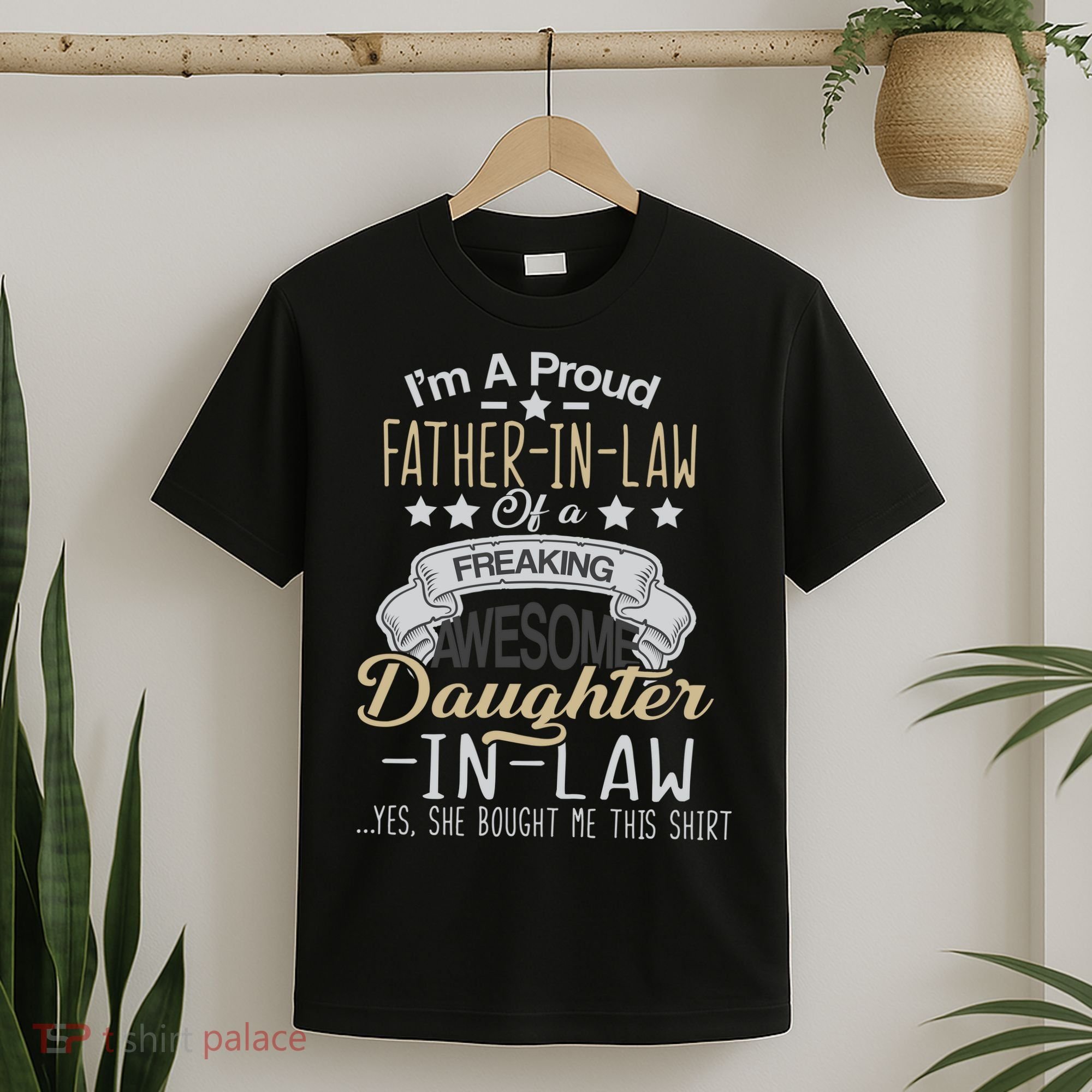 Proud Father In Law Of A Awesome Daughter-In-Law T-Shirt