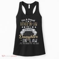 Proud Father In Law Of A Awesome Daughter-In-Law Women's Tank Top thumb 0