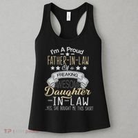 Proud Father In Law Of A Awesome Daughter-In-Law Women's Tank Top thumb 3