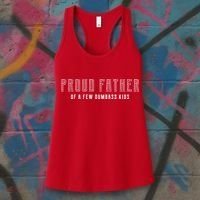 Proud Father Of A Few Dumbass Kids Women's Tank Top thumb 3