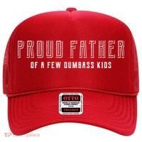 Proud Father Of A Few Dumbass Kids Hat thumb 0