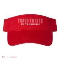 Proud Father Of A Few Dumbass Kids Visor thumb 0