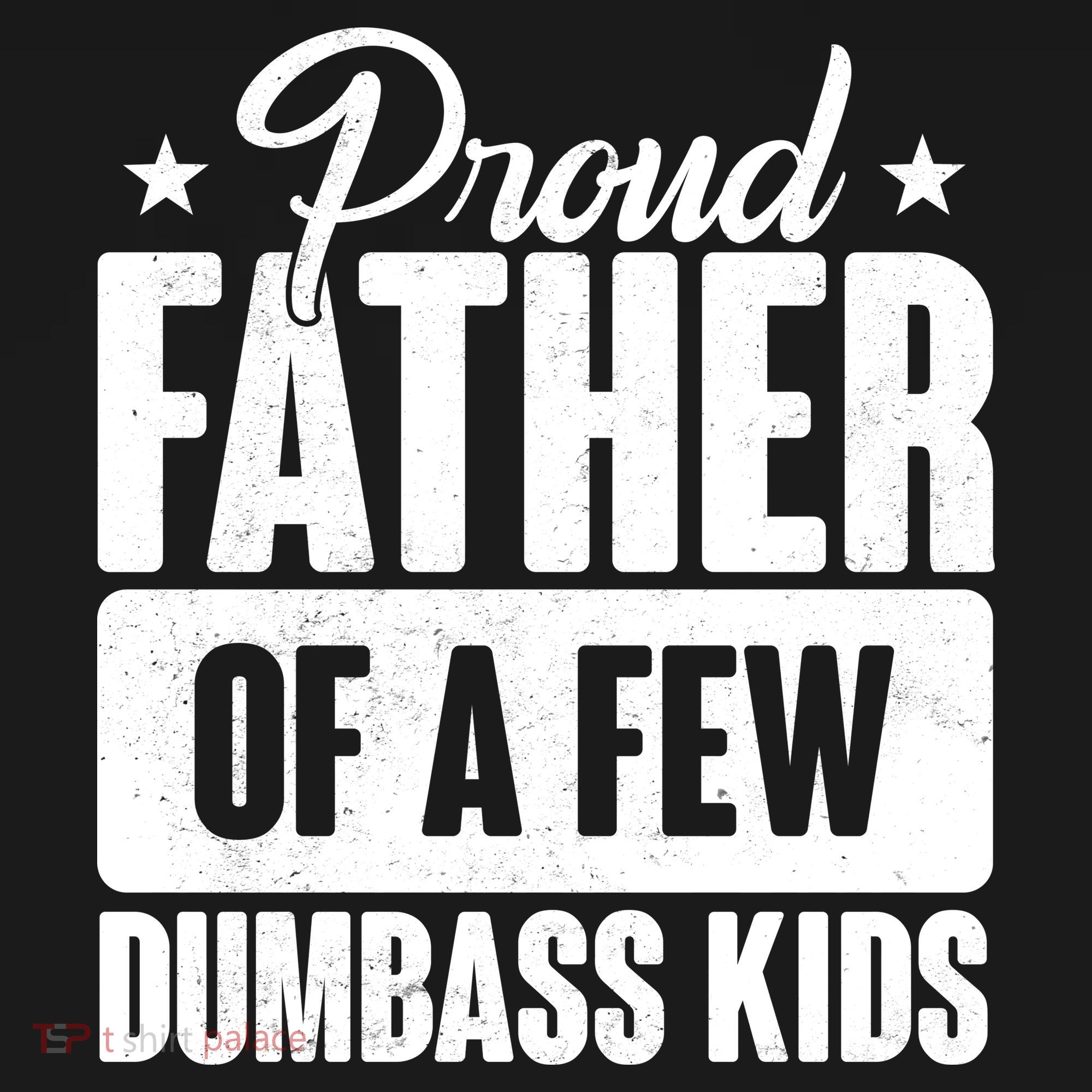 Proud Father Of Dumbass Kids Funny Dad Ornament