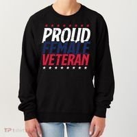 Proud Female Veteran Women's Sweatshirt thumb 0