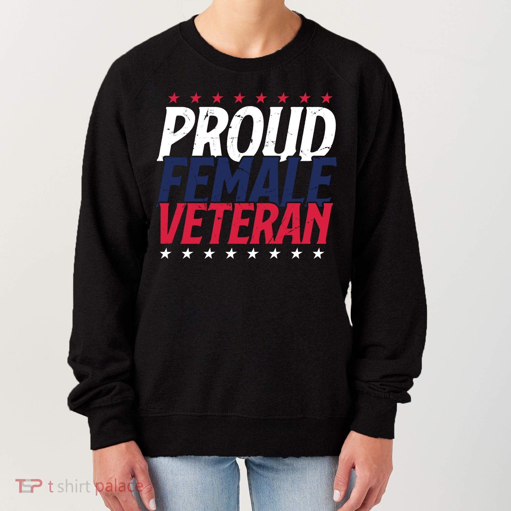 Proud Female Veteran Women's Sweatshirt
