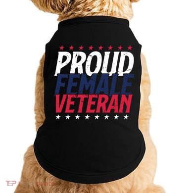 Proud Female Veteran Doggie Tank