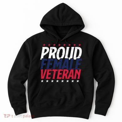 Proud Female Veteran Hoodie
