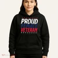 Proud Female Veteran Hoodie thumb 5