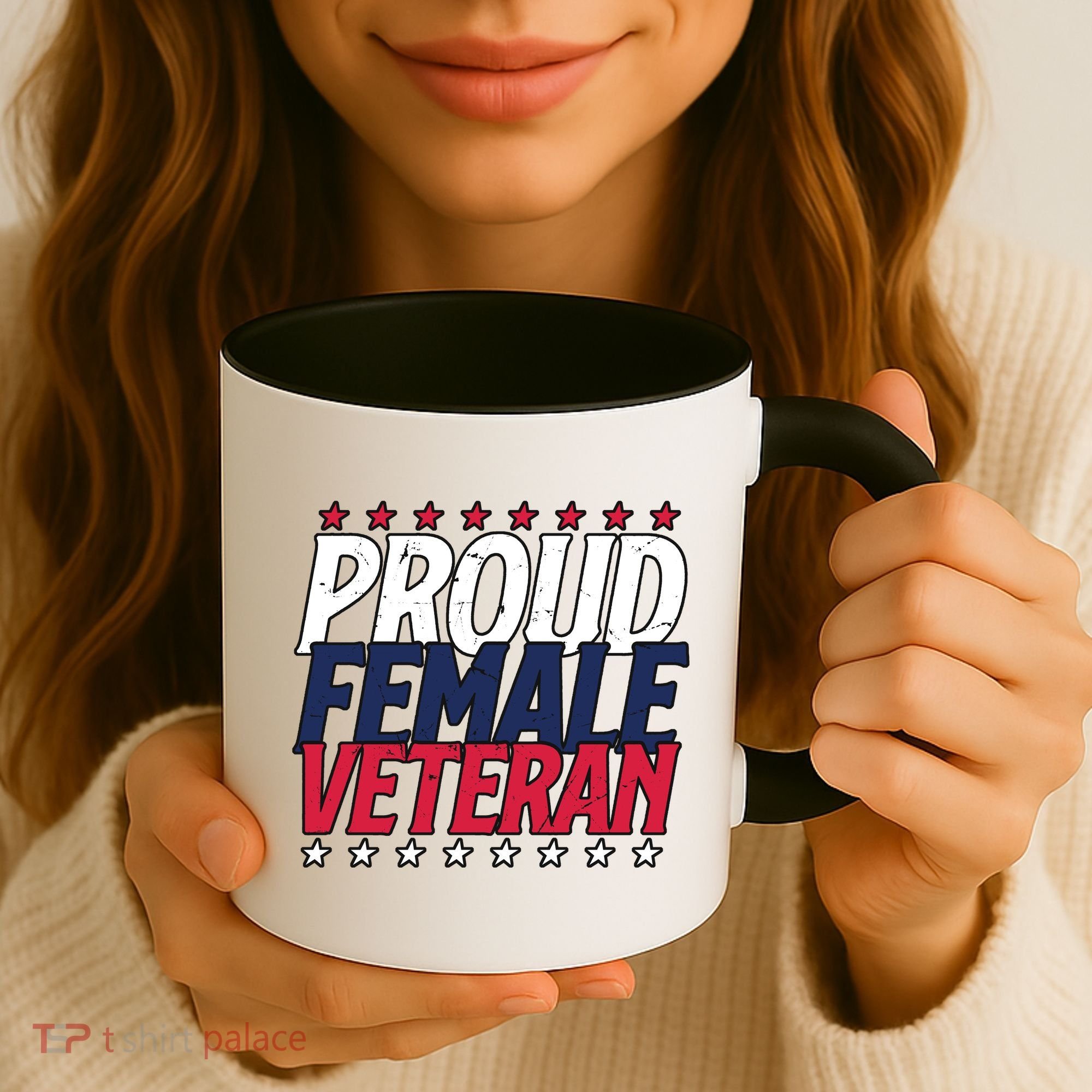 Proud Female Veteran Coffee Mug