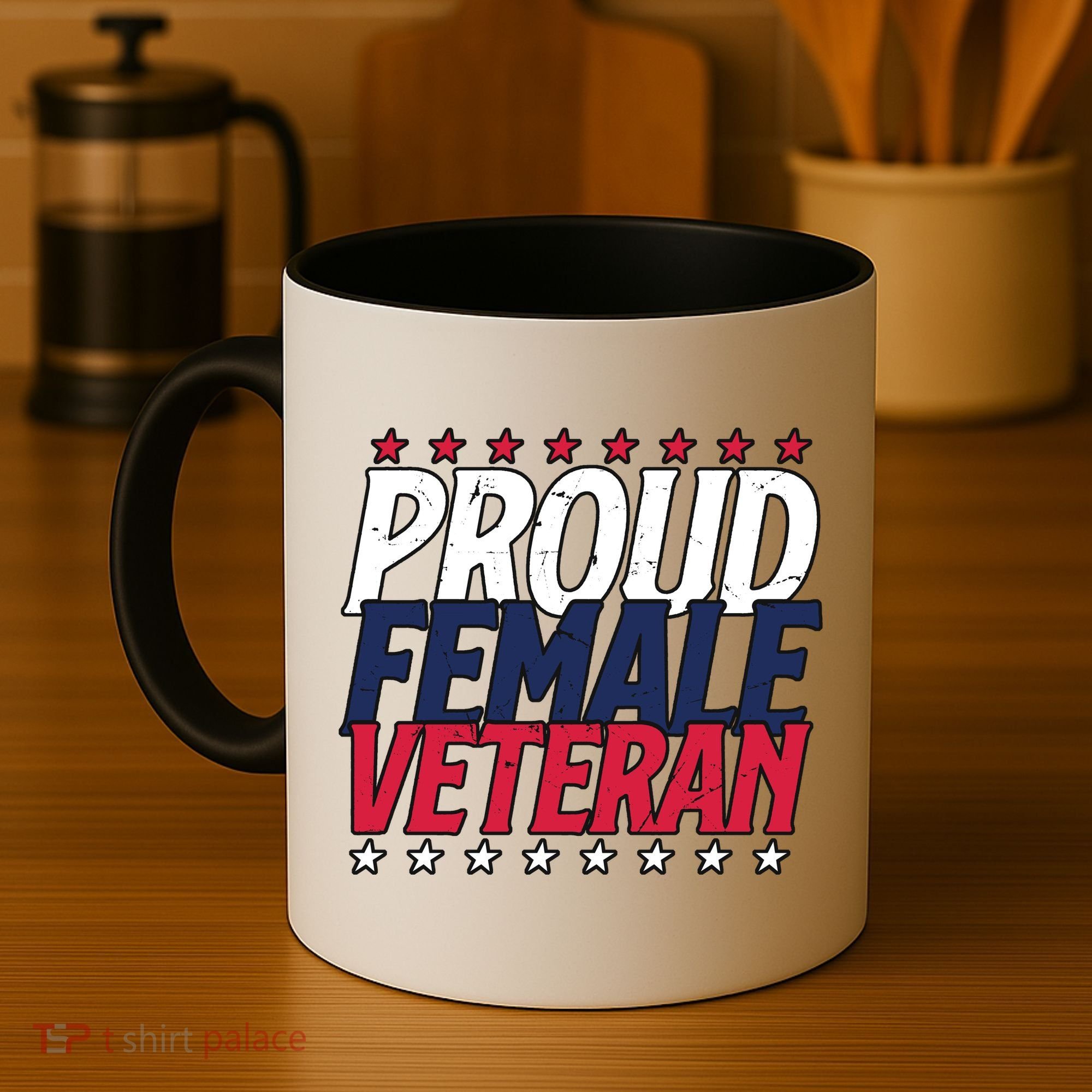 Proud Female Veteran Coffee Mug