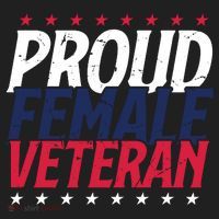 Proud Female Veteran Beanie thumb 2