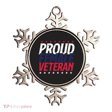 Proud Female Veteran Ornament