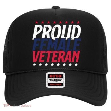 Proud Female Veteran Hat