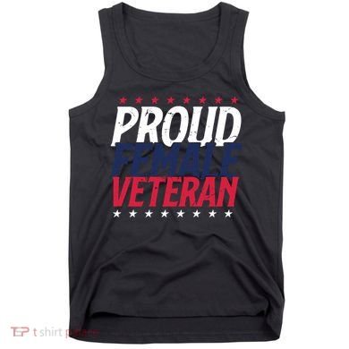 Proud Female Veteran Tank Top