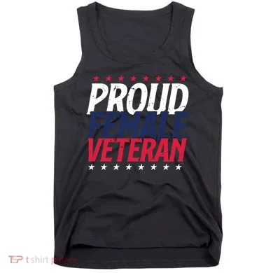 Proud Female Veteran Tank Top