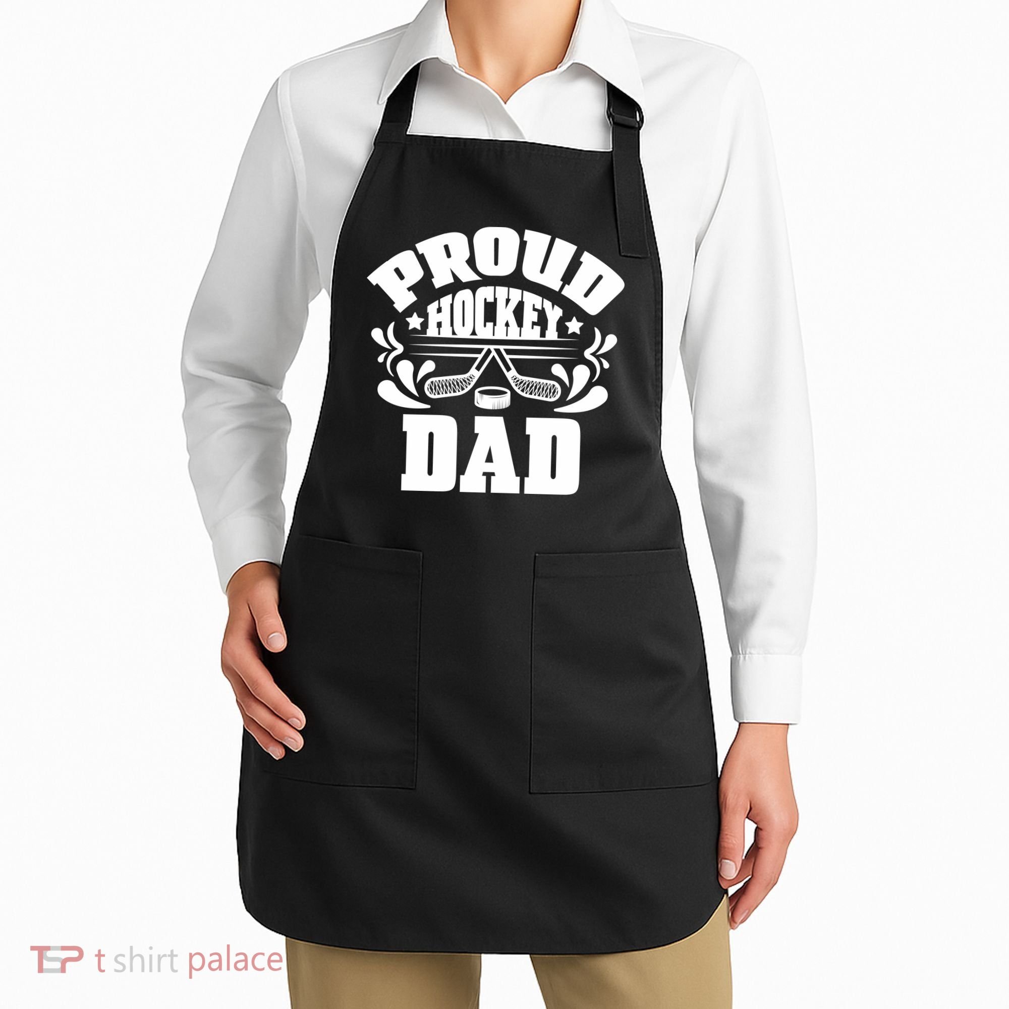 Proud Hockey Dad Apron