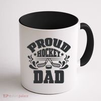Proud Hockey Dad Coffee Mug thumb 1