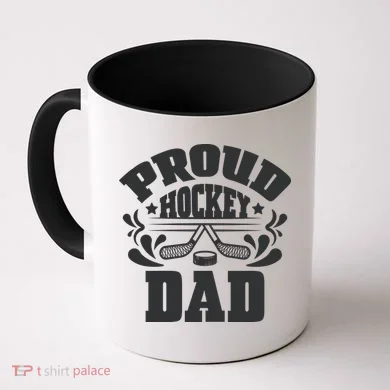 Proud Hockey Dad Coffee Mug