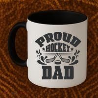 Proud Hockey Dad Coffee Mug thumb 2