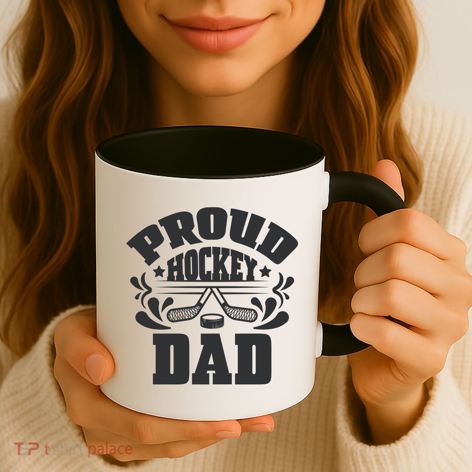 Proud Hockey Dad Coffee Mug
