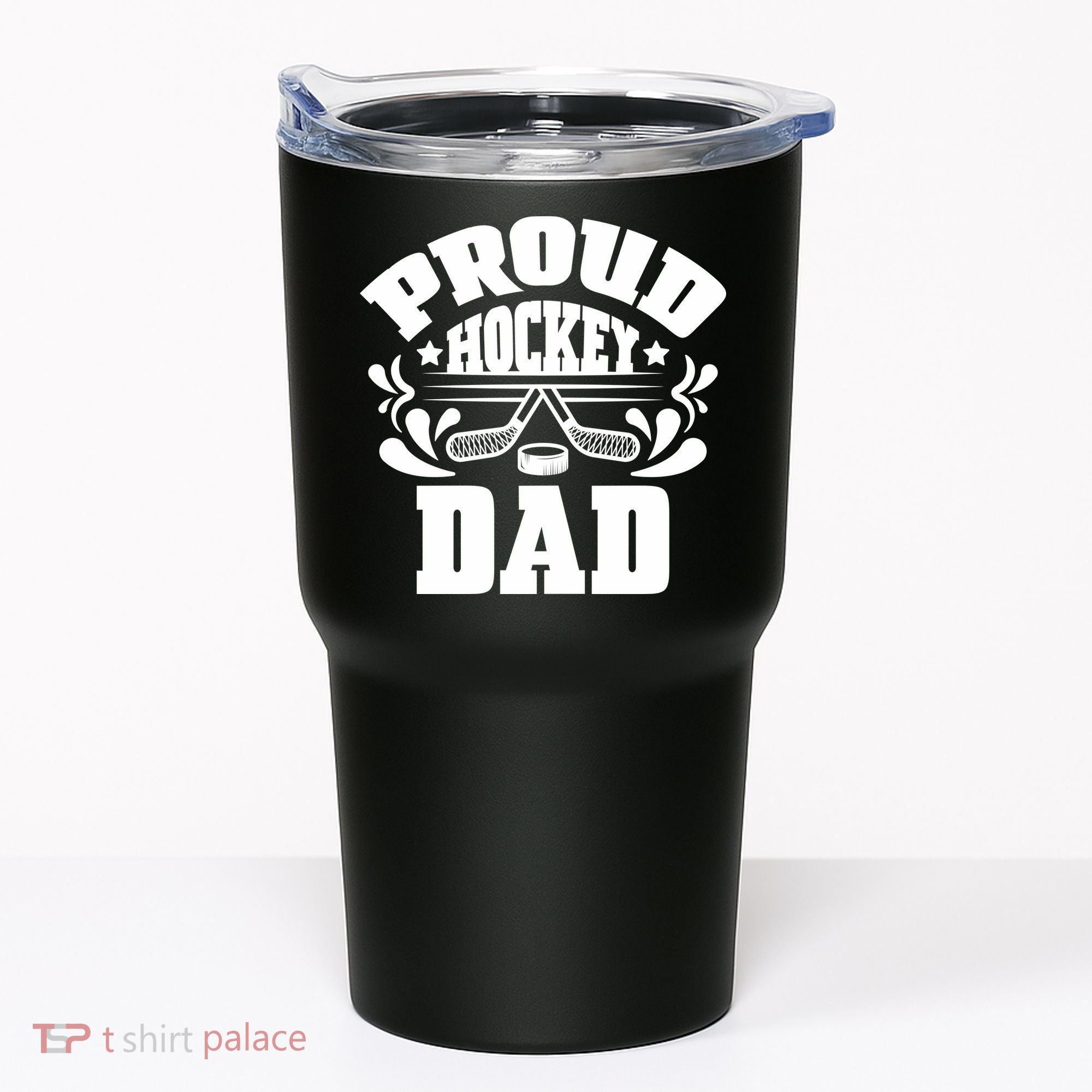 Proud Hockey Dad Tumbler