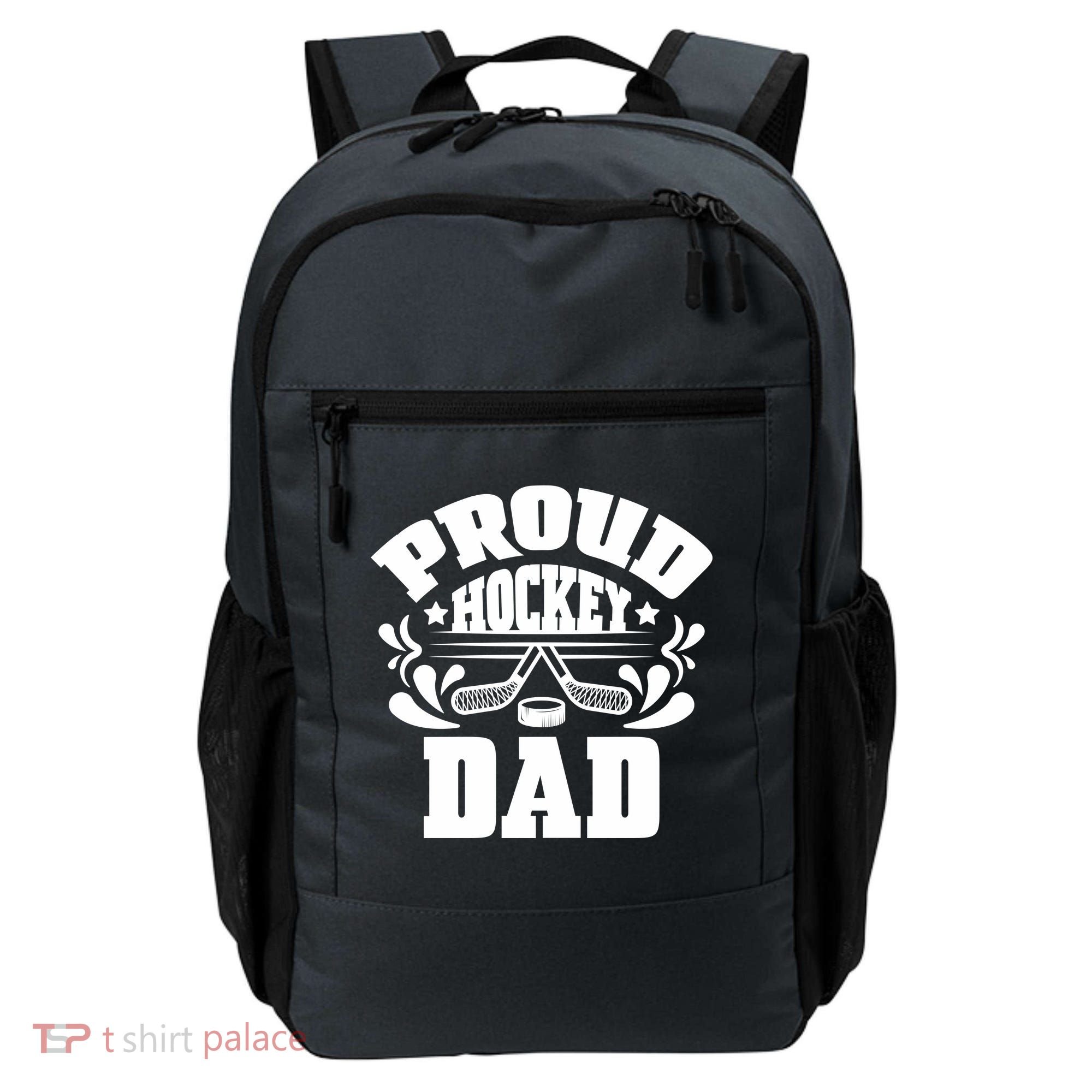Proud Hockey Dad Backpack