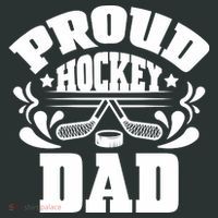 Proud Hockey Dad Mousepad thumb 1