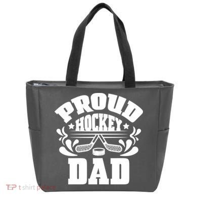 Proud Hockey Dad Tote Bag