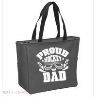 Proud Hockey Dad Tote Bag thumb 2