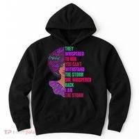 Proud Inspiring Black Woman I Am The Storm Hoodie thumb 0