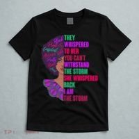 Proud Inspiring Black Woman I Am The Storm T-Shirt thumb 5