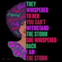 Proud Inspiring Black Woman I Am The Storm Coffee Mug thumb 5