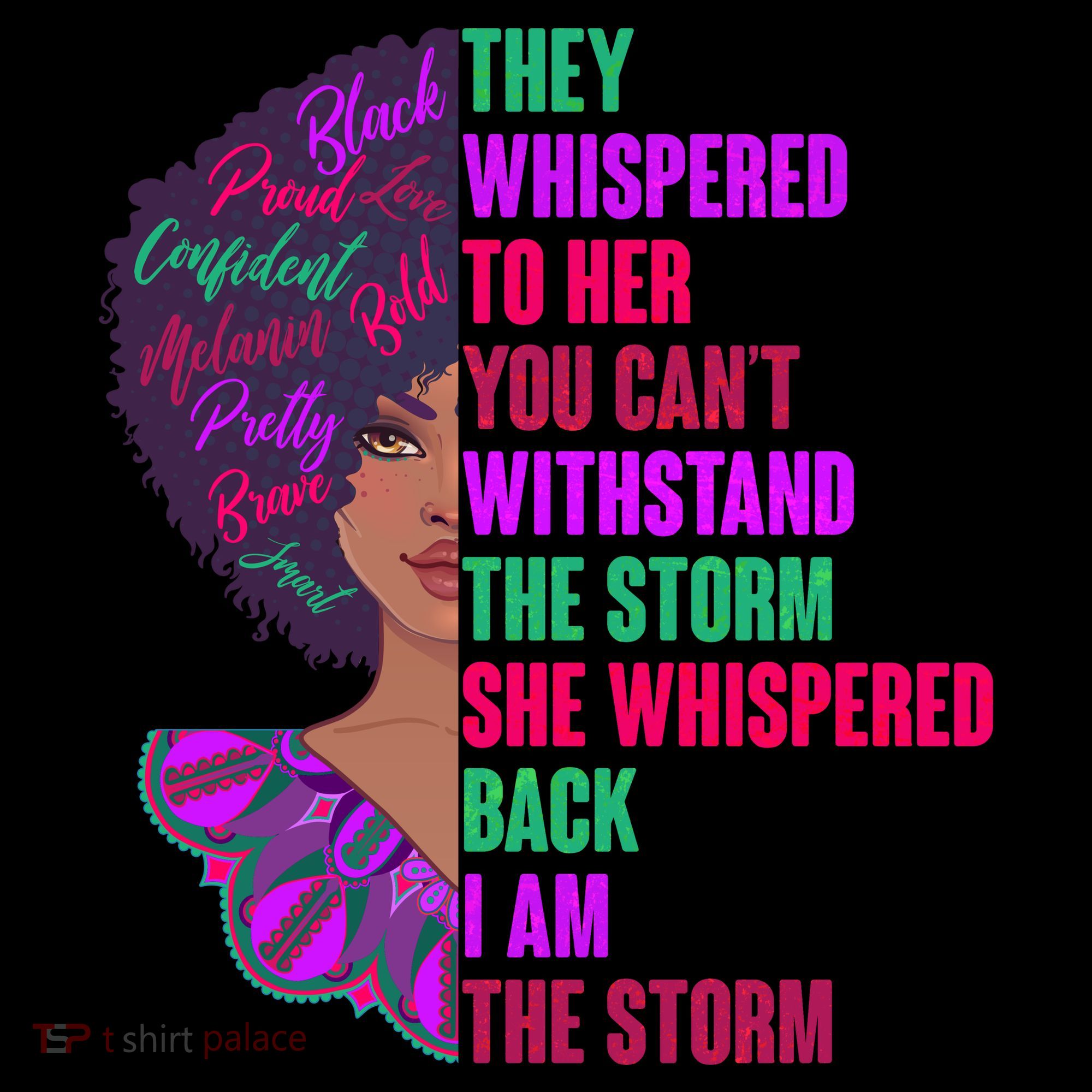 Proud Inspiring Black Woman I Am The Storm Coffee Mug