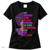 Proud Inspiring Black Woman I Am The Storm Women's T-Shirt thumb 0