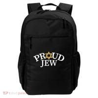 Proud Jew Jewish Star Logo Backpack thumb 0