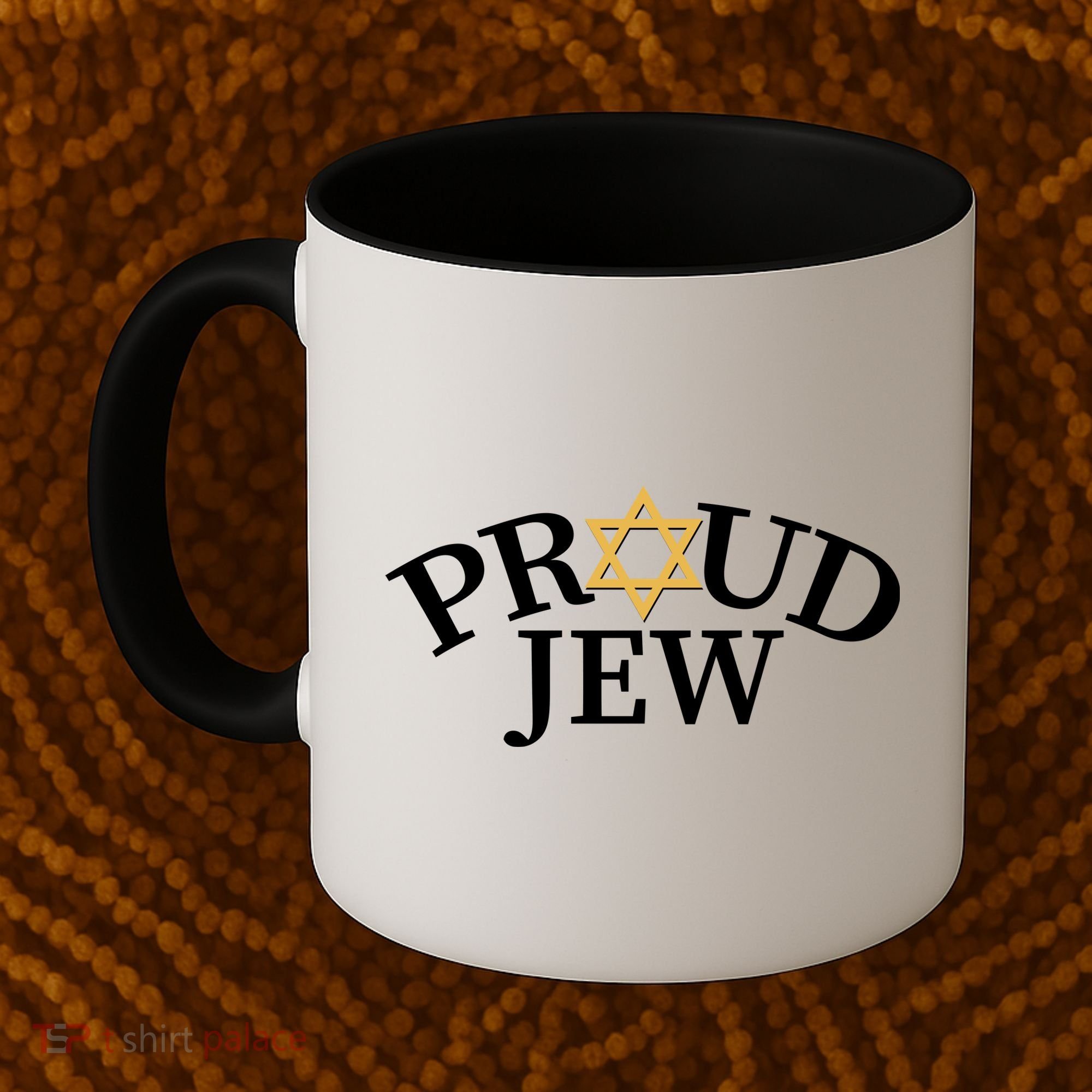 Proud Jew Jewish Star Logo Coffee Mug