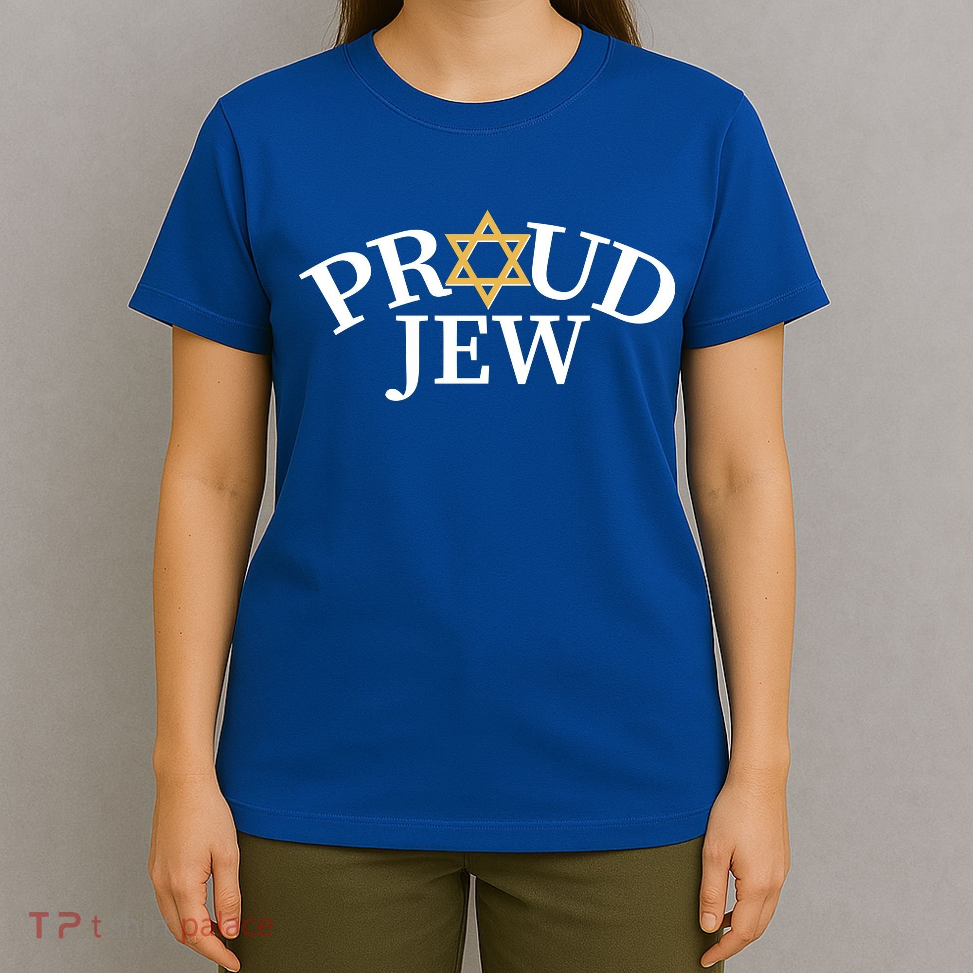 Proud Jew Jewish Star Logo T-Shirt