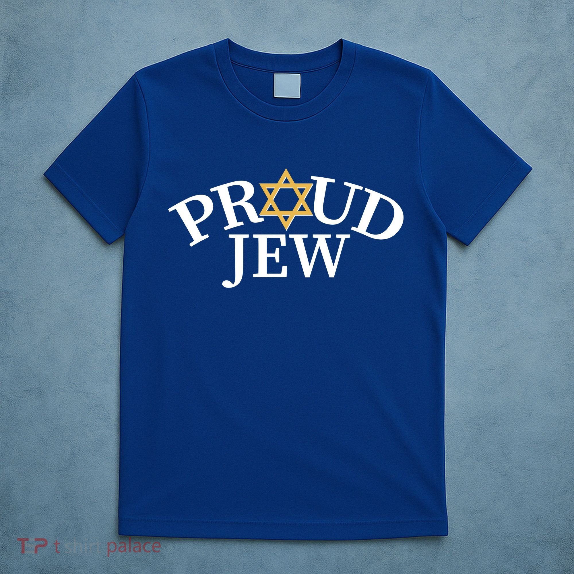 Proud Jew Jewish Star Logo T-Shirt