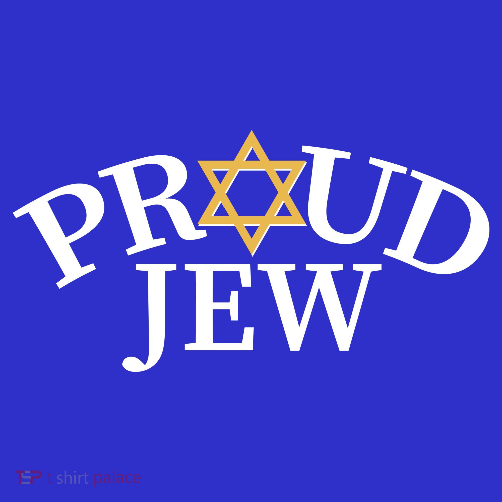 Proud Jew Jewish Star Logo Visor