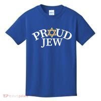 Proud Jew Jewish Star Logo Kids T-Shirt thumb 0