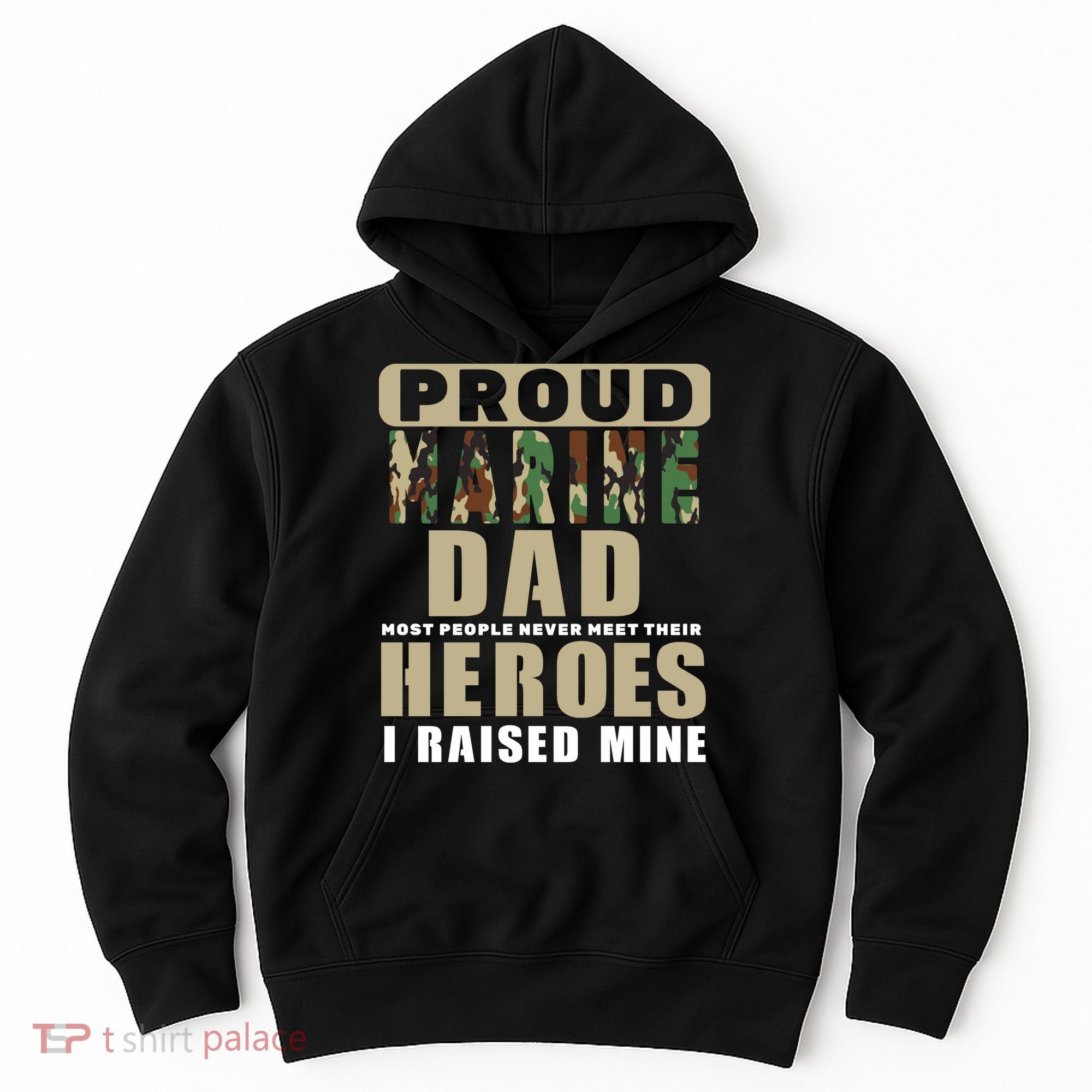 Proud Marine Dad Hoodie