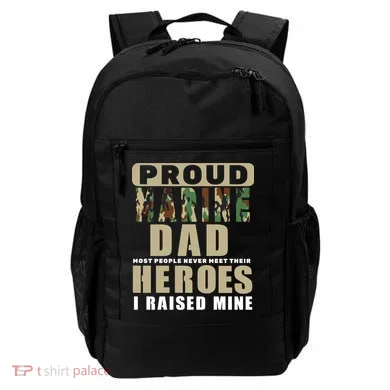 Proud Marine Dad Backpack