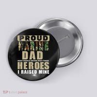 Proud Marine Dad Button thumb 0