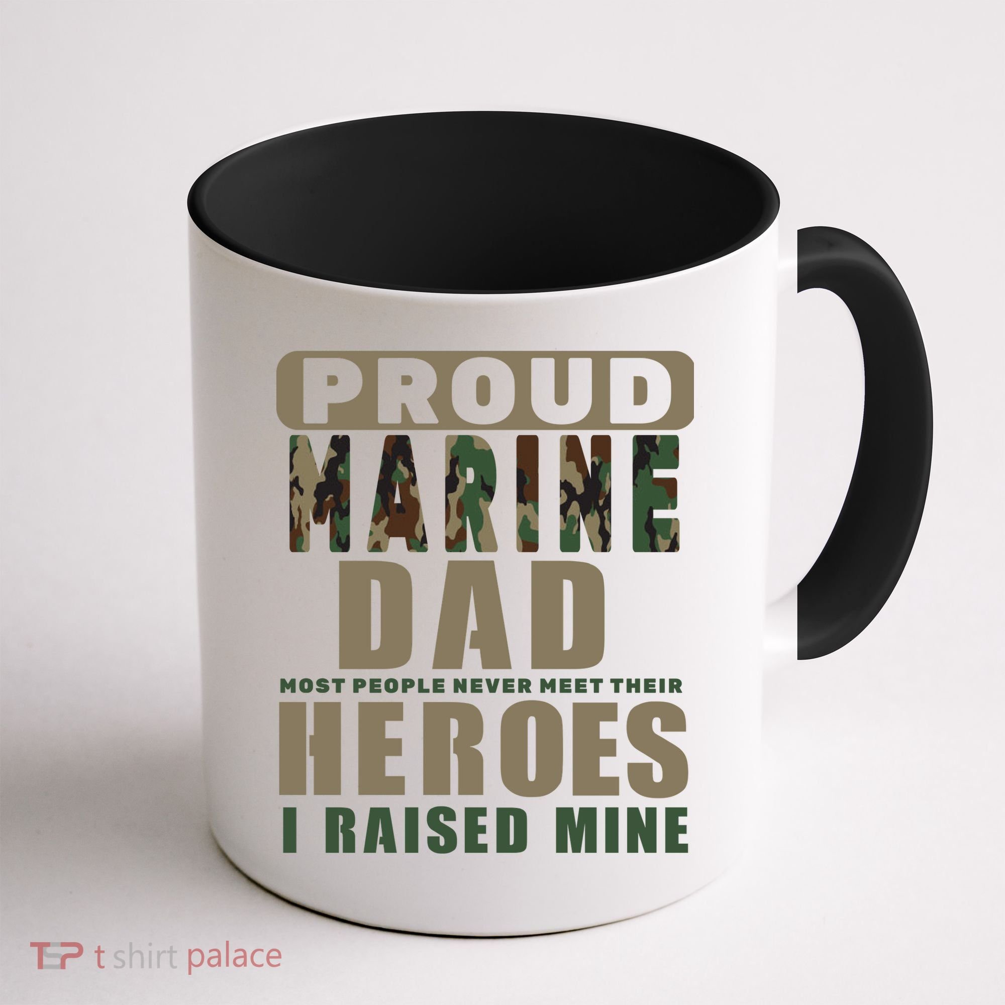 Proud Marine Dad Coffee Mug