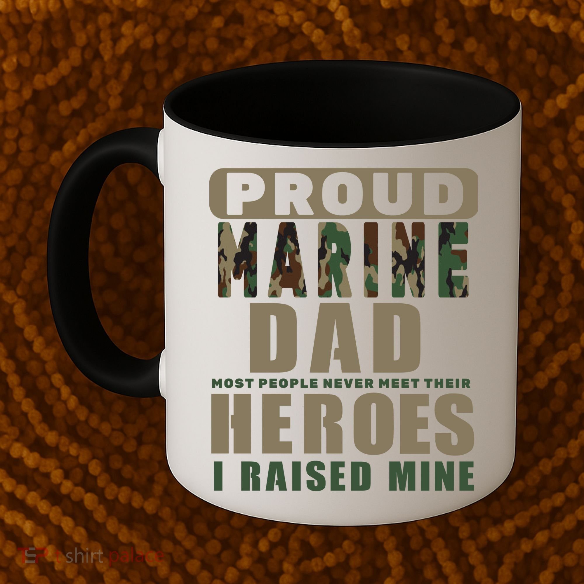 Proud Marine Dad Coffee Mug